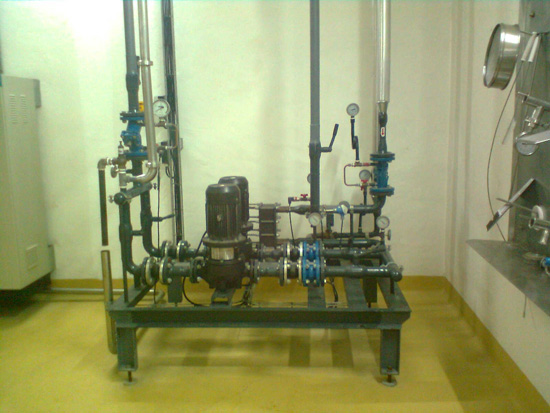 65度热水系统制作